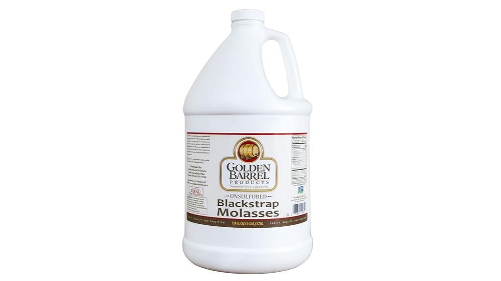 unsulfured blackstrap molasses jug