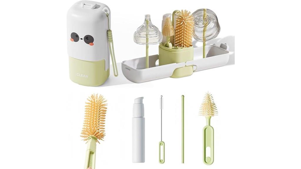 versatile baby bottle cleaning