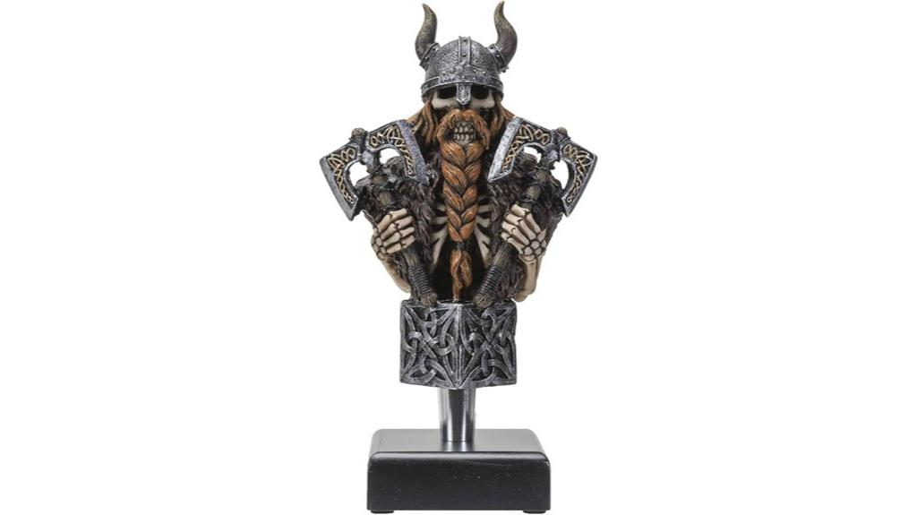 viking warrior beer tap figurine