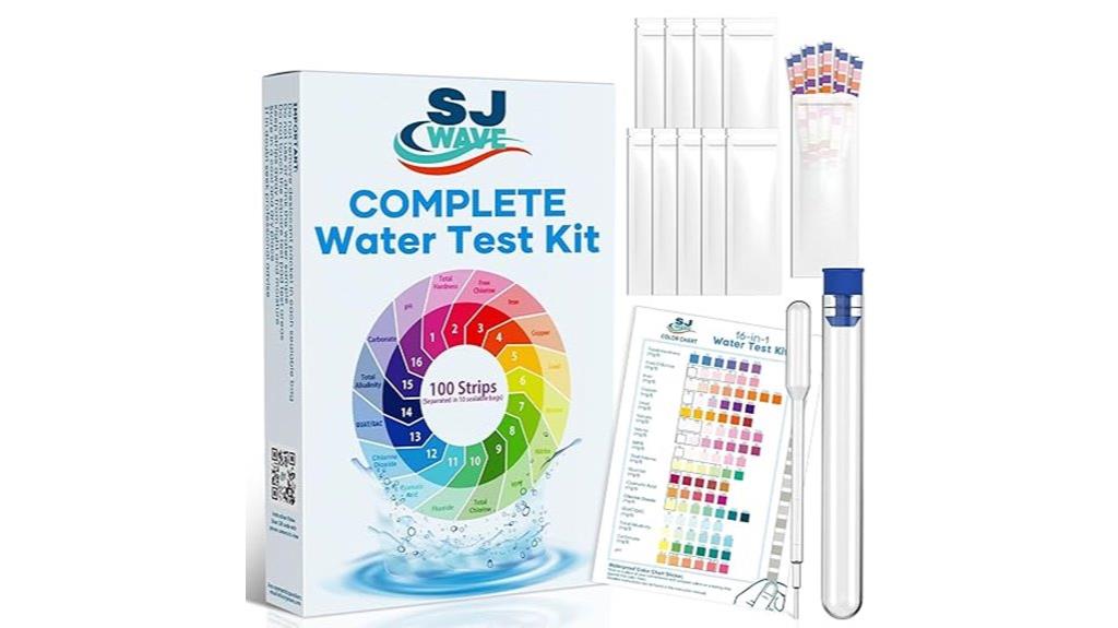 water quality test strips