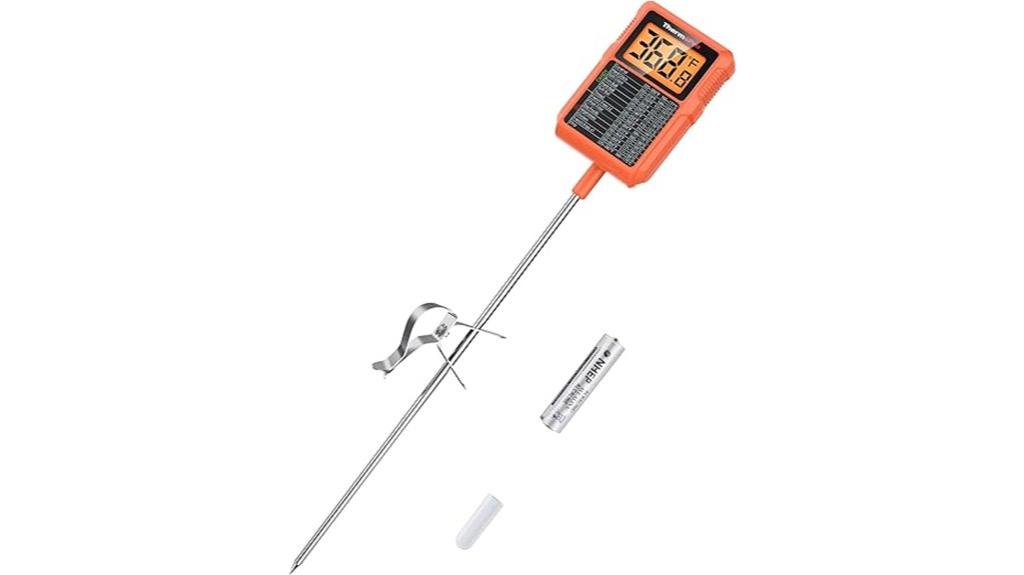 waterproof candy thermometer clip