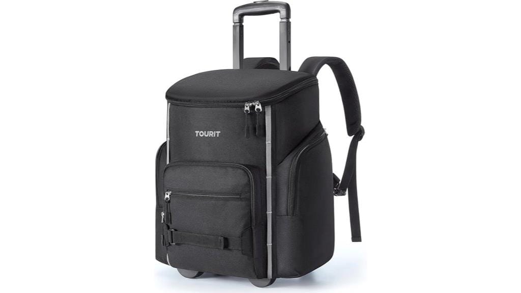 wheeled cooler backpack for travel
