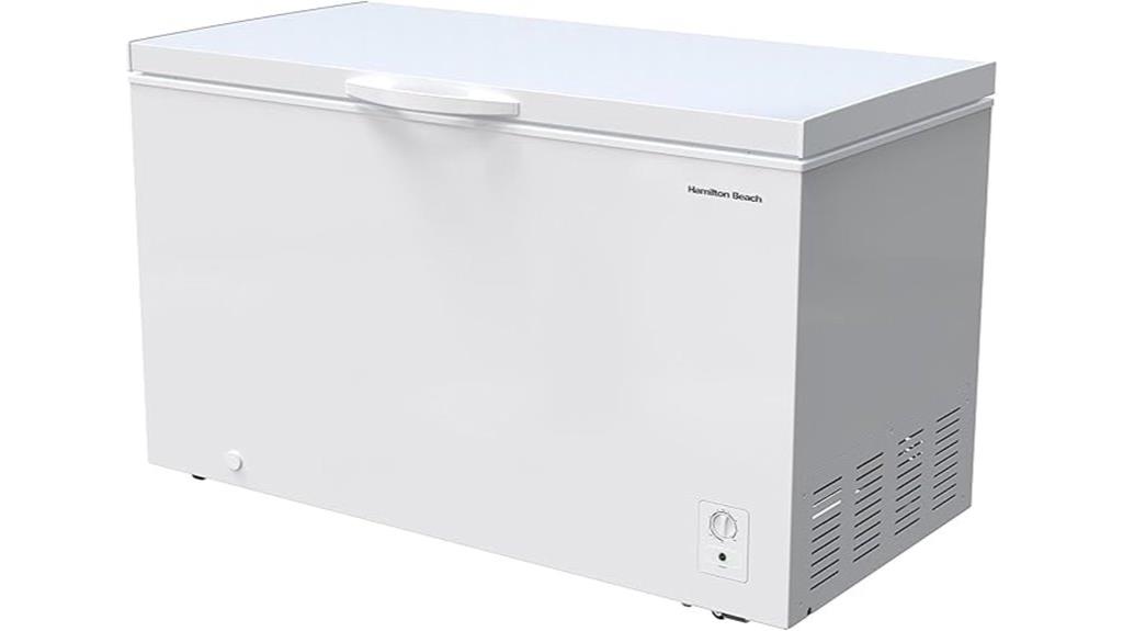 white 14 cu ft freezer
