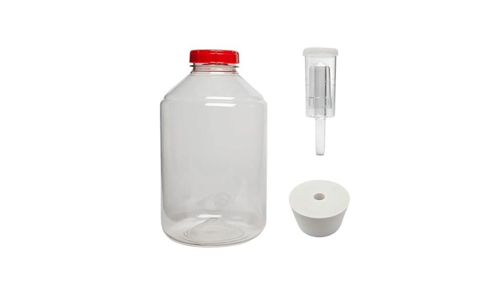 wide mouth fermentation vessel