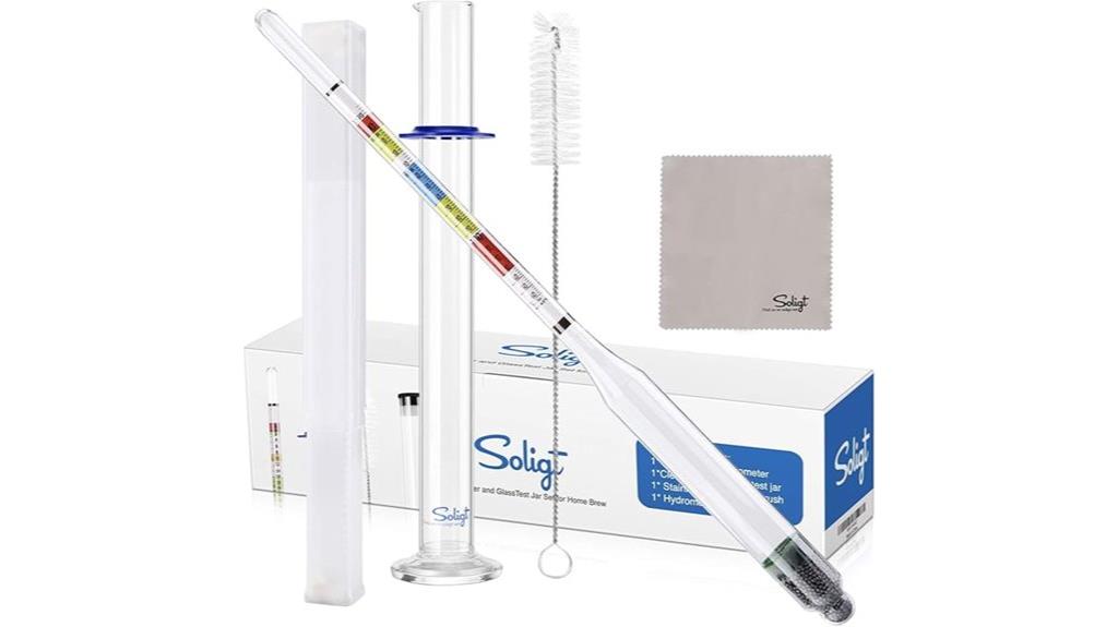 wine and beer measuring tools