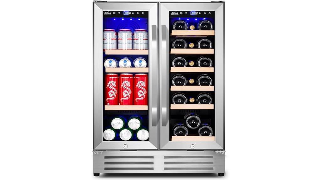 wine and beverage storage capacity