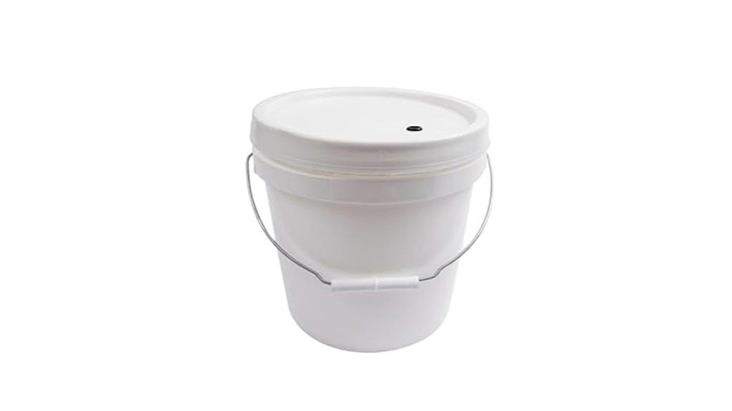 wine brewing fermentation bucket