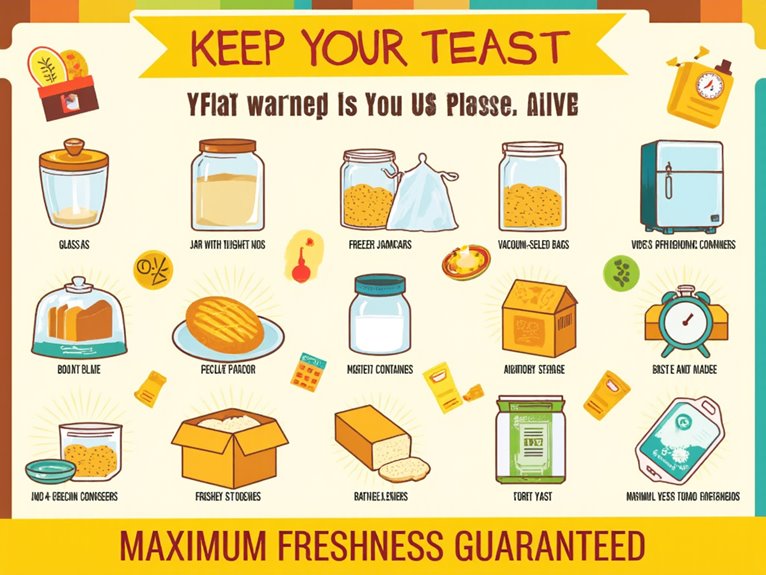 yeast storage container recommendations